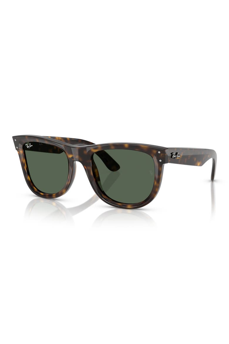 Wayfarer Reverse 50mm Square Sunglasses, Alternate, color, DK HAVANA