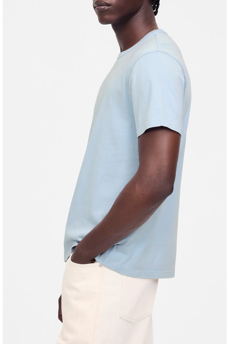 Allday Garment Dyed Cotton T-Shirt, Alternate, color, WEATHERED SKY