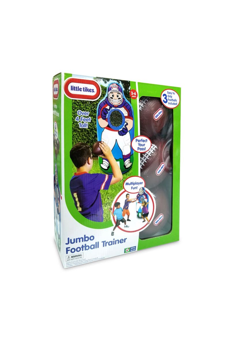 LITTLE TIKES Jumbo Inflatable Football Trainer Over 4 Feet Tall!, Alternate, color, Multicolored