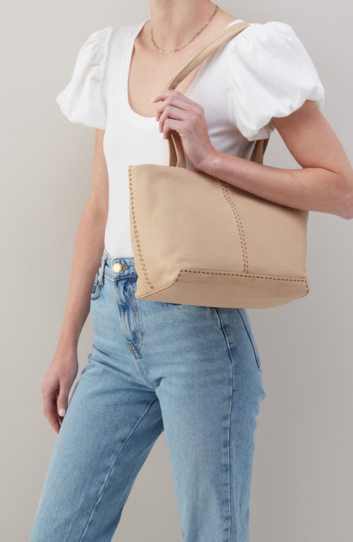 Hobo Austin Leather Tote In Sand