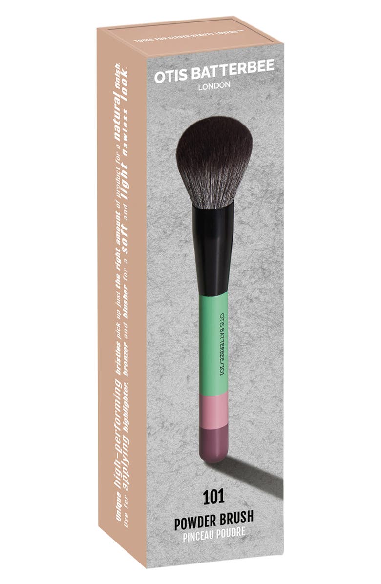 Otis Batterbee 101 Powder Brush, Alternate, color, Verde
