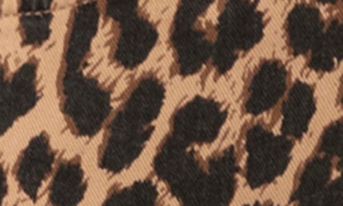 Mavi Jeans Anika Leopard Crop Flare Jeans