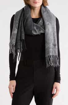 Vince Camuto Feathersoft Paisley Scarf