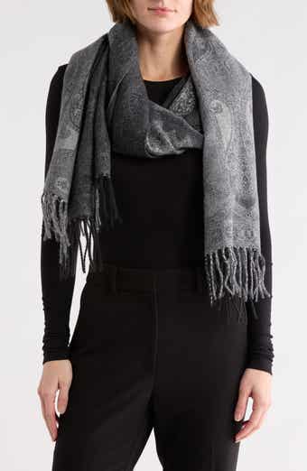 Vince Camuto Feathersoft Paisley Scarf