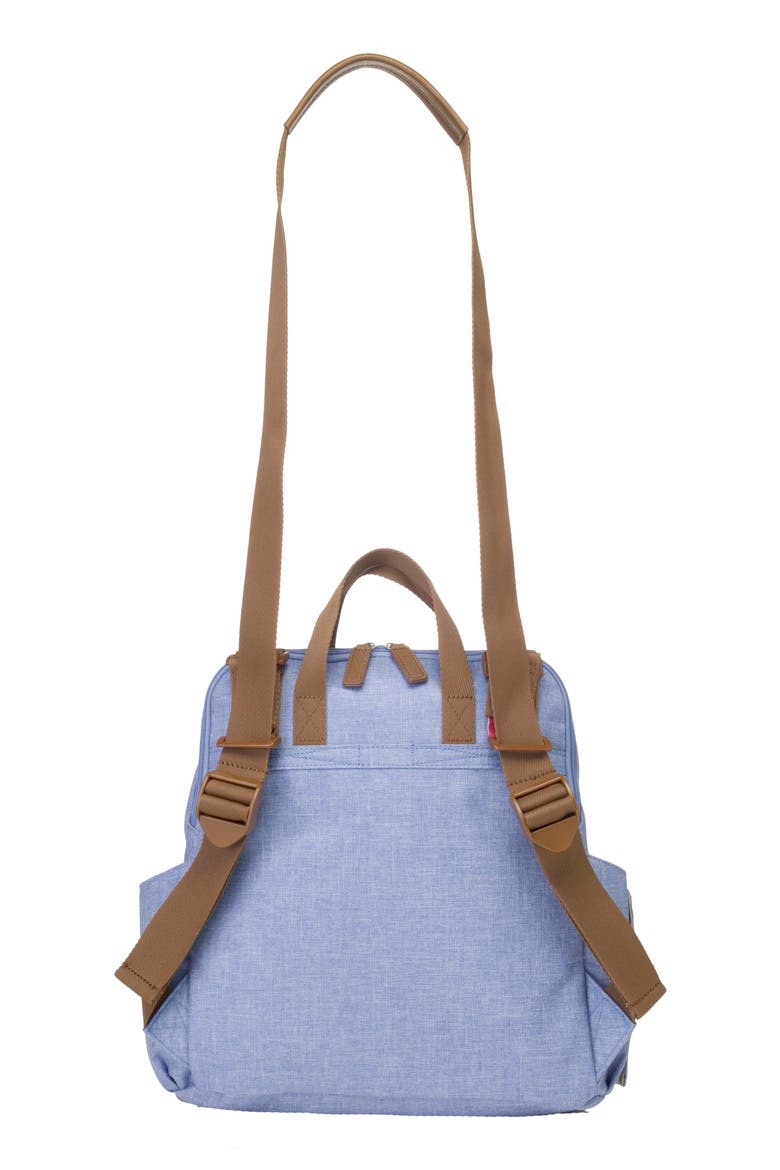 Robyn Convertible Diaper Backpack, Alternate, color, BLUEBELL