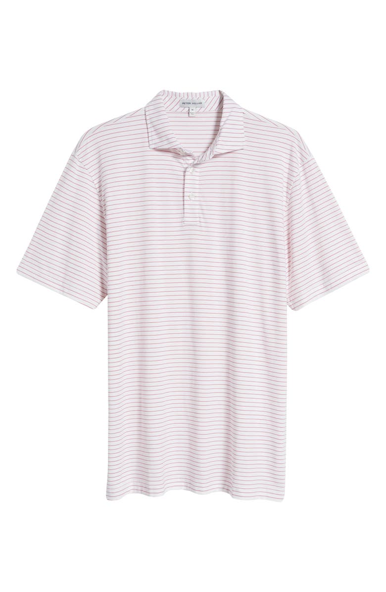 Peter Millar Pilot Mill Cedar Stripe Polo, Alternate, color, 