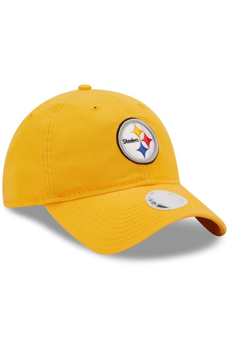 New Era Women's New Era Gold Pittsburgh Steelers Core Classic 2.0 9TWENTY Adjustable Hat, Alternate, color, 