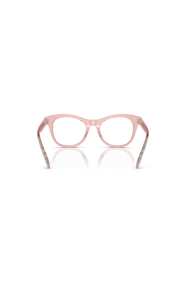 Burberry 44mm Cat Eye optical glasses, Alternate, color, Pink