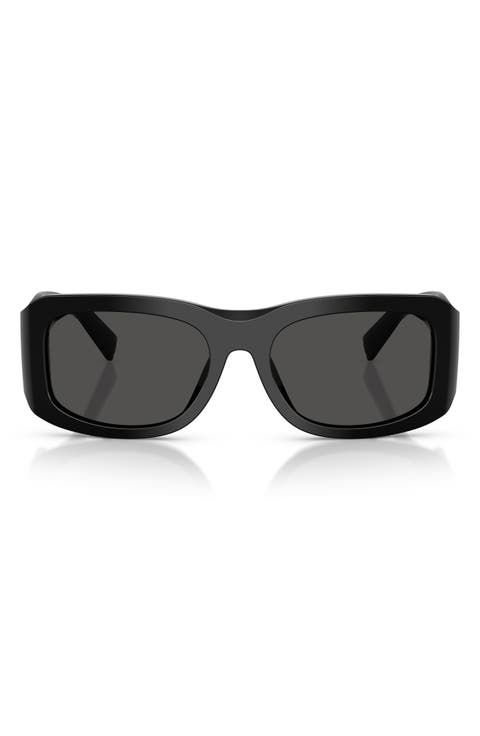 57mm Rectangular Sunglasses