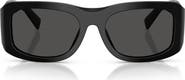 Dolce&Gabbana 57mm Rectangular Sunglasses