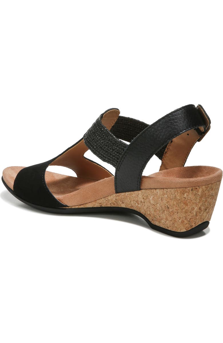 Vionic Kaytie T-Strap Wedge Sandal, Alternate, color,