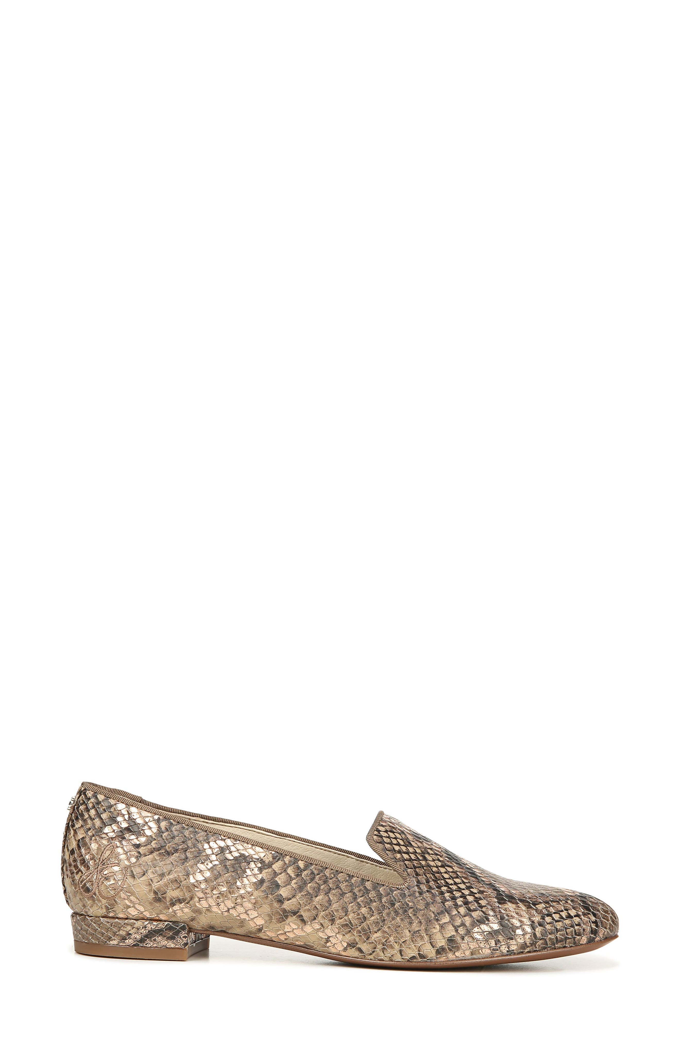 Jordy Flat, Alternate, color, PRALINE MULTI LEATHER
