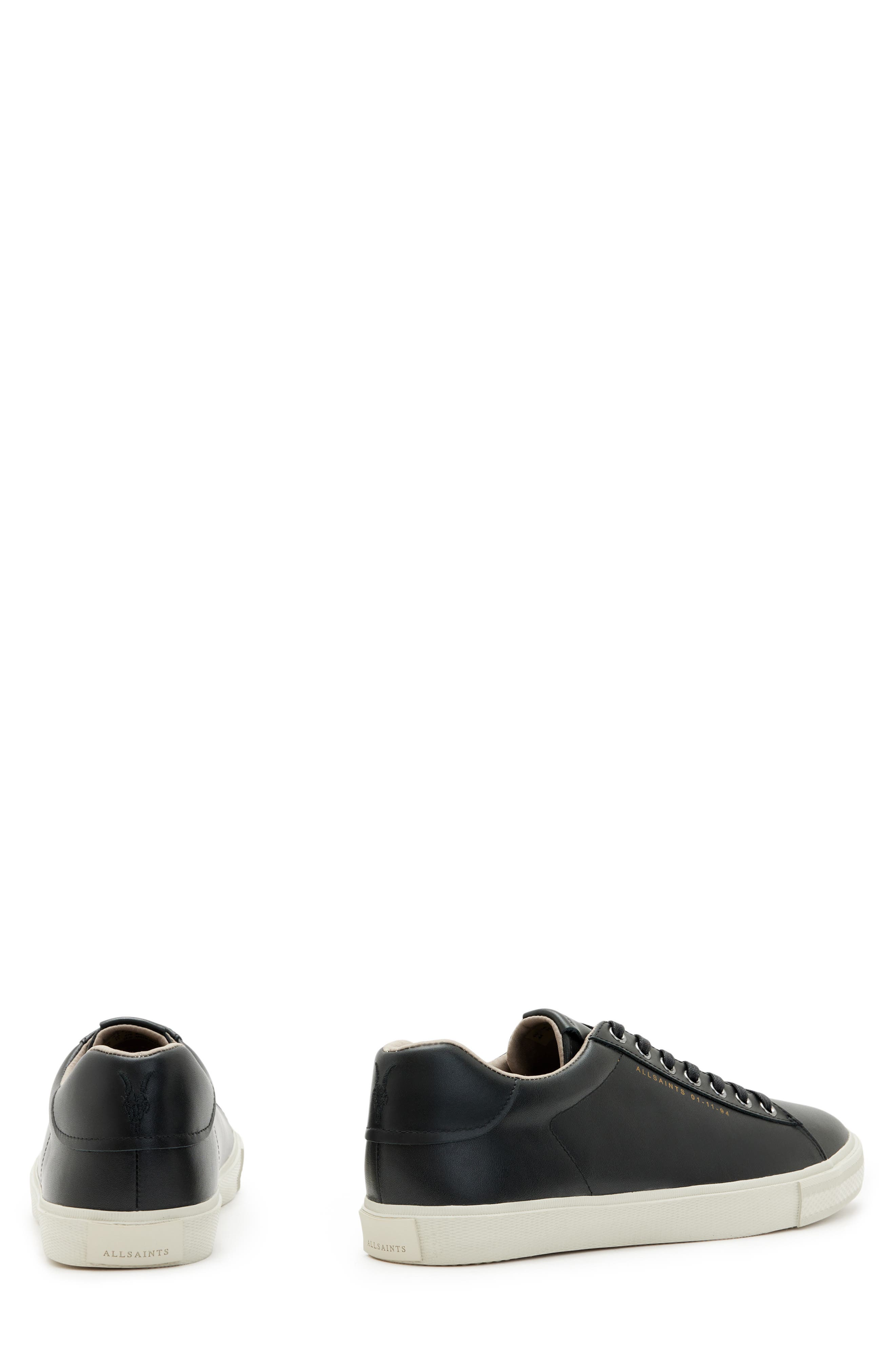 AllSaints Brody Low Top Sneaker, Alternate, color, Black