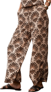 MINT VELVET Satin Geo Print Wide Leg Trousers