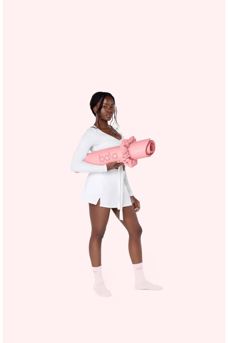 The Mat Scrunchie, Alternate, color, Blush