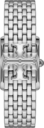 Eleanor Two-Tone Stainless Steel Bracelet Watch, 25mm x 34mm