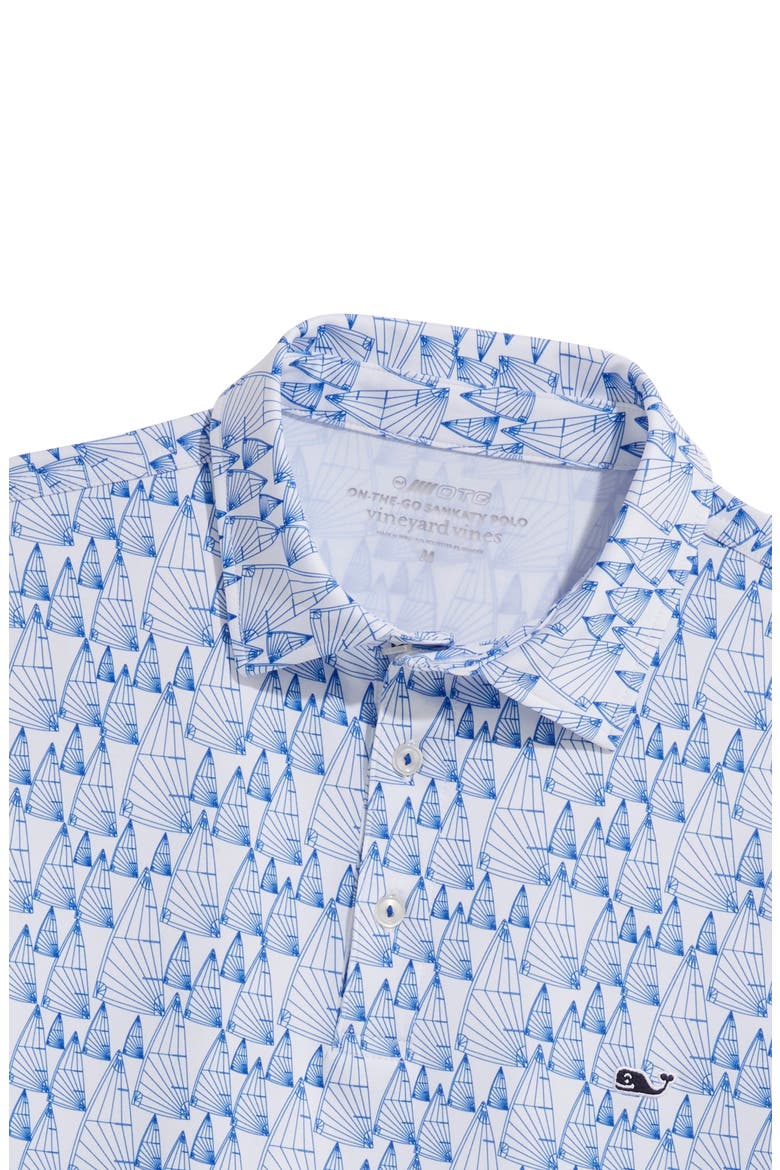 Nautical Print Sankaty Polo, Alternate, color, RACE SAIL WHITE CAP