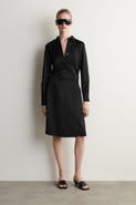 COS Satin Wrap Skirt