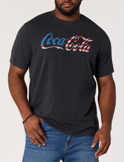 Big & Tall Coca Cola Graphic Tee