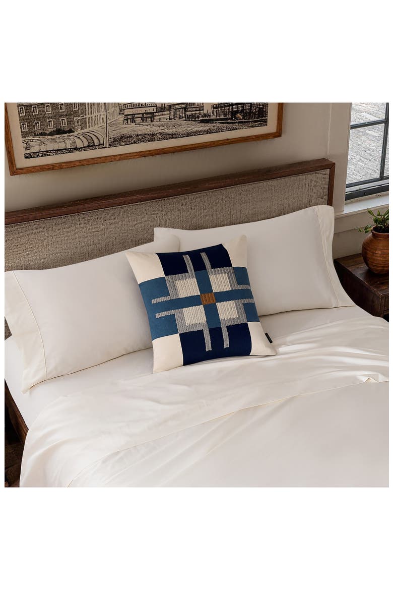 Santa Cruz Accent Pillow, Alternate, color, BLUE