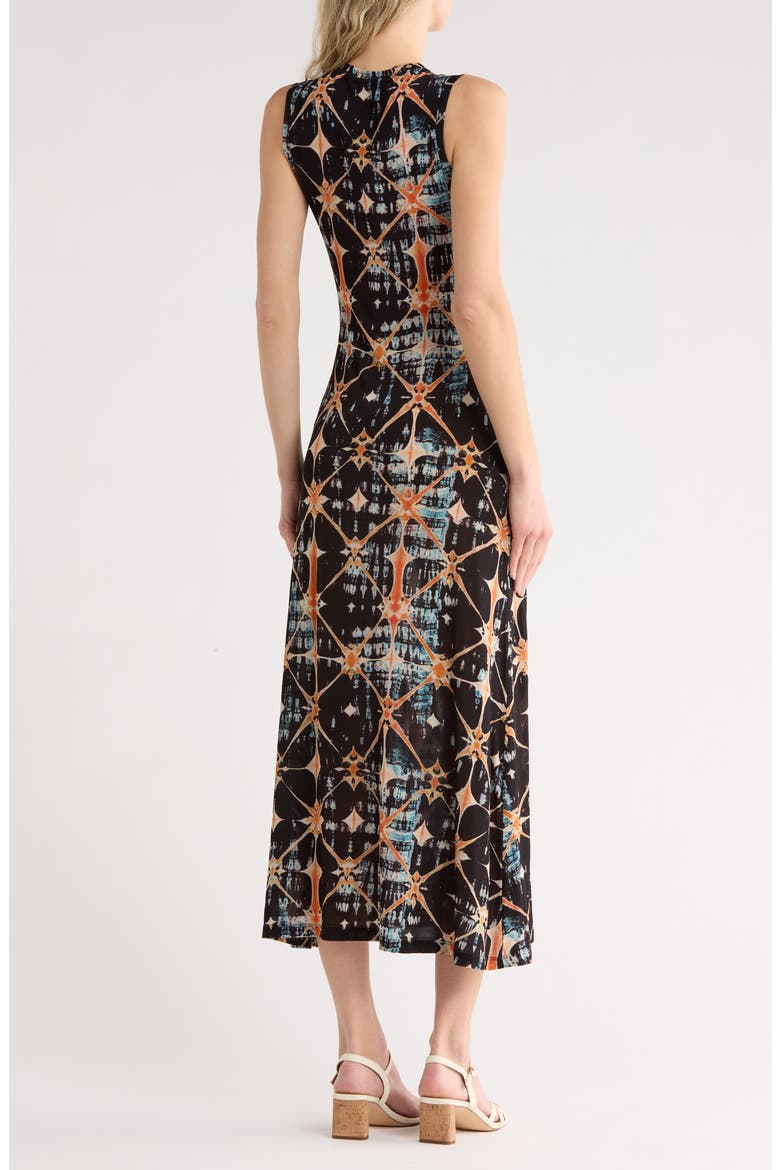 Orla Sleeveless Midi Dress, Alternate, color, PHOENIX