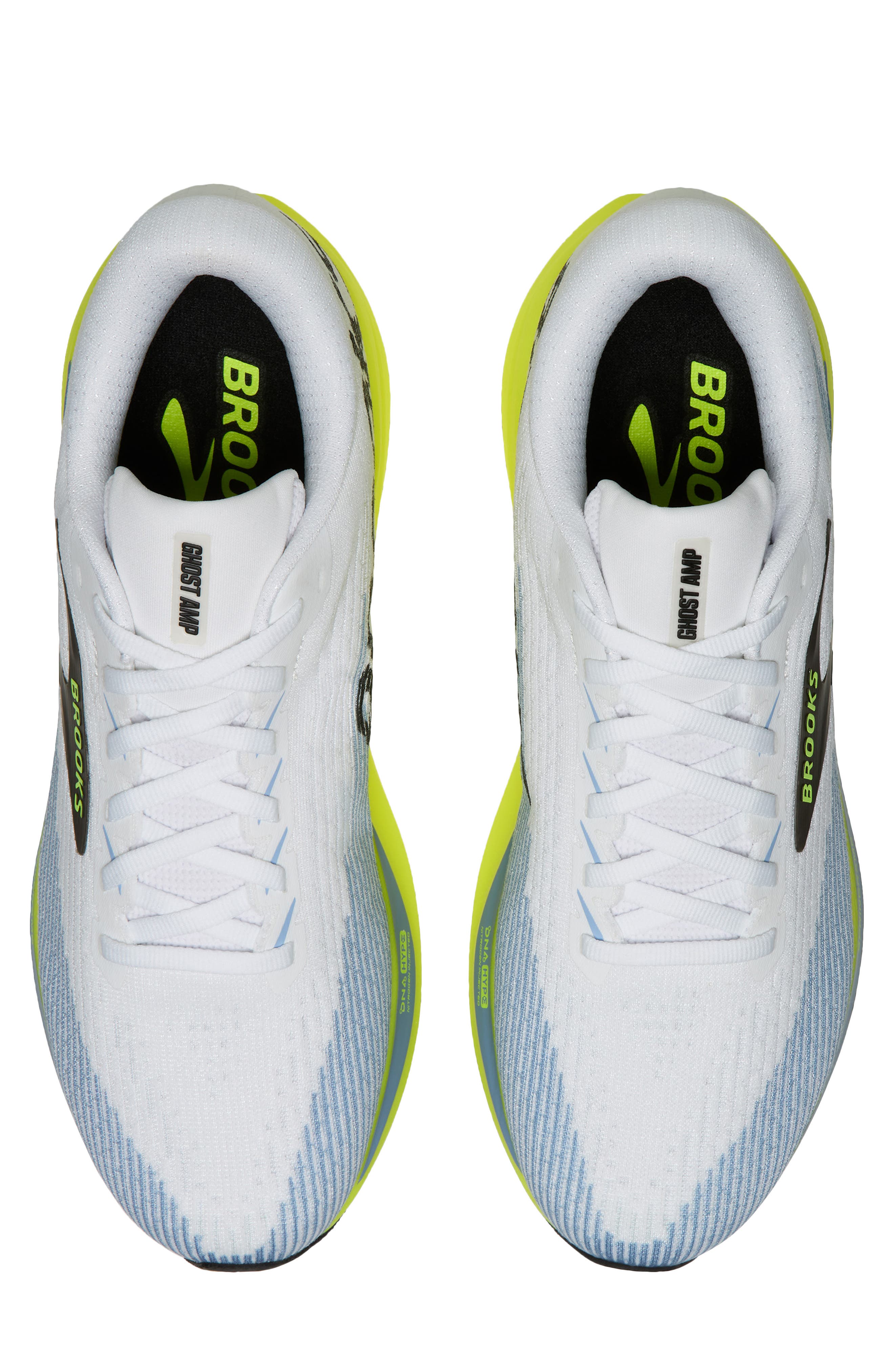 Ghost Amp Running Shoe, Alternate, color, WHITE/ BLUE/ NIGHTLIFE