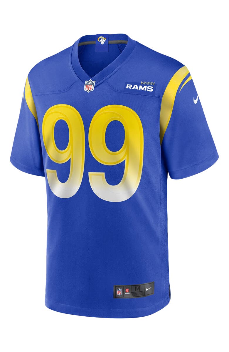 Nike Men's Nike Aaron Donald Royal Los Angeles Rams Game Player Jersey, Main, color,