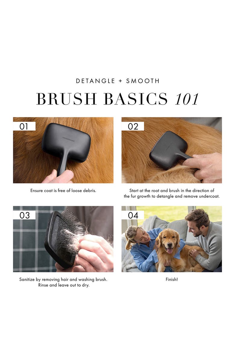 TWEEZERMAN Large Coated Tip Slicker Brush, Alternate, color,