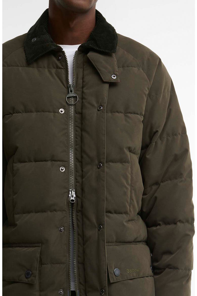 Beaufort Baffle Quilted Puffer Jacket, Alternate, color, DARK SAGE
