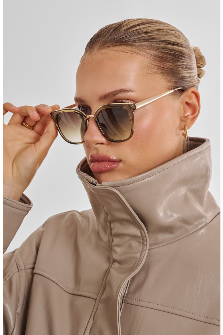 Provence Sunglasses, Alternate, color, Transparent Khaki