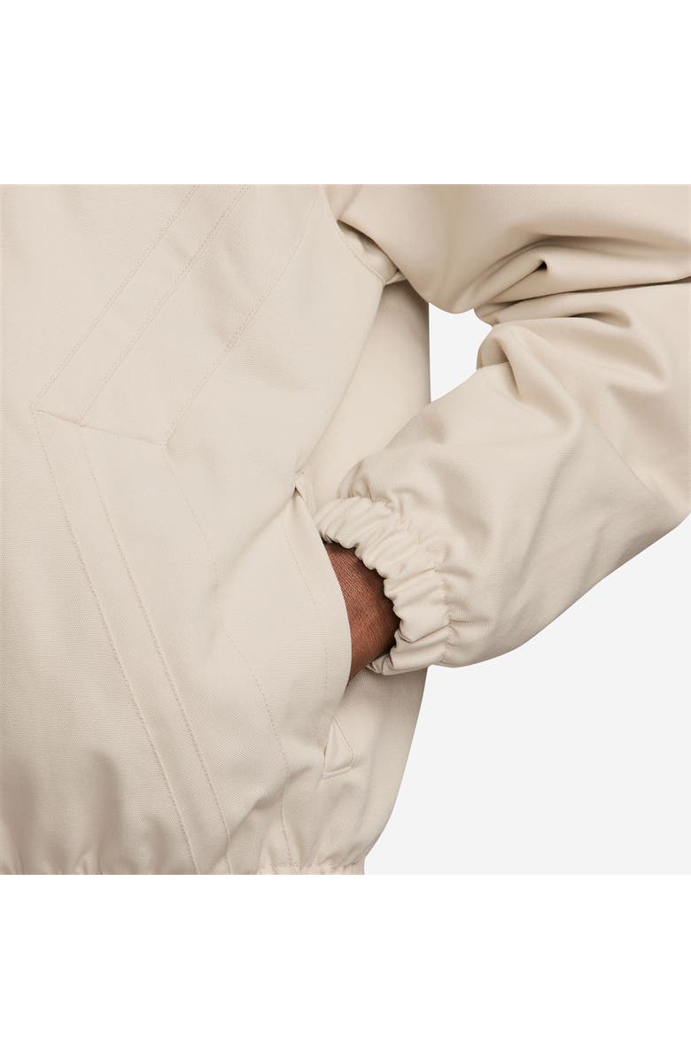 Jordan Flight Draft Hooded Jacket, Alternate, color, Light Ore Wood Brown/ Brown