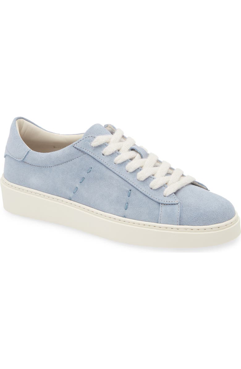 Eleventy Suede Low Top Sneaker, Main, color, 08 Zucchero