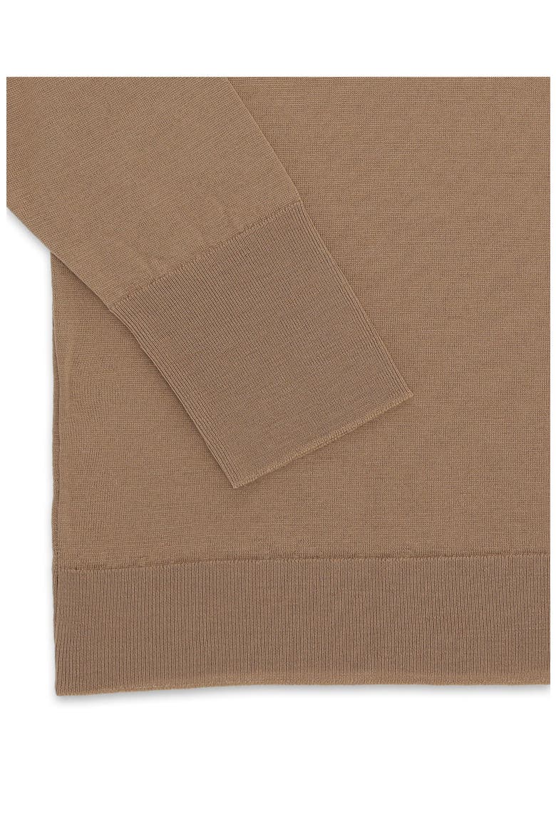 Dorset Long Sleeve Polo Shirt, Alternate, color, Camel