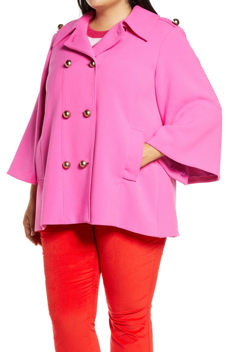 x Atlantic-Pacific Mia Cape, Alternate, color, PINK CYCLAMEN