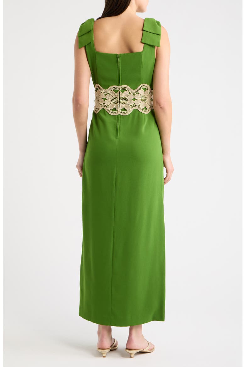 Gracelin Lace Trim Dress, Alternate, color, OREGANO