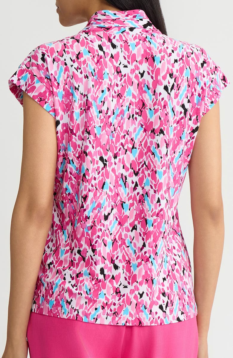 KASPER Printed Dolman Sleeve Top, Alternate, color, 