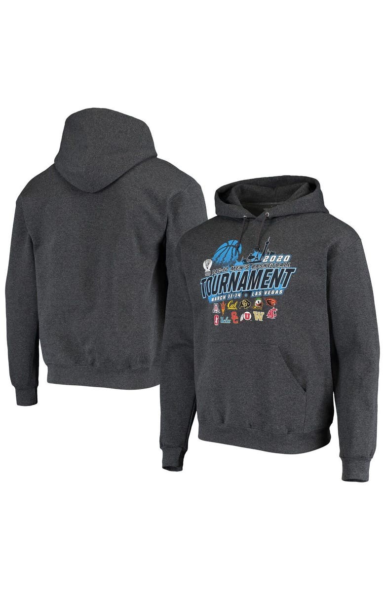 Retro Brand Men's Original Retro Brand Black Pac-12 2020 Conference Tournament Pullover Hoodie, Main, color, 