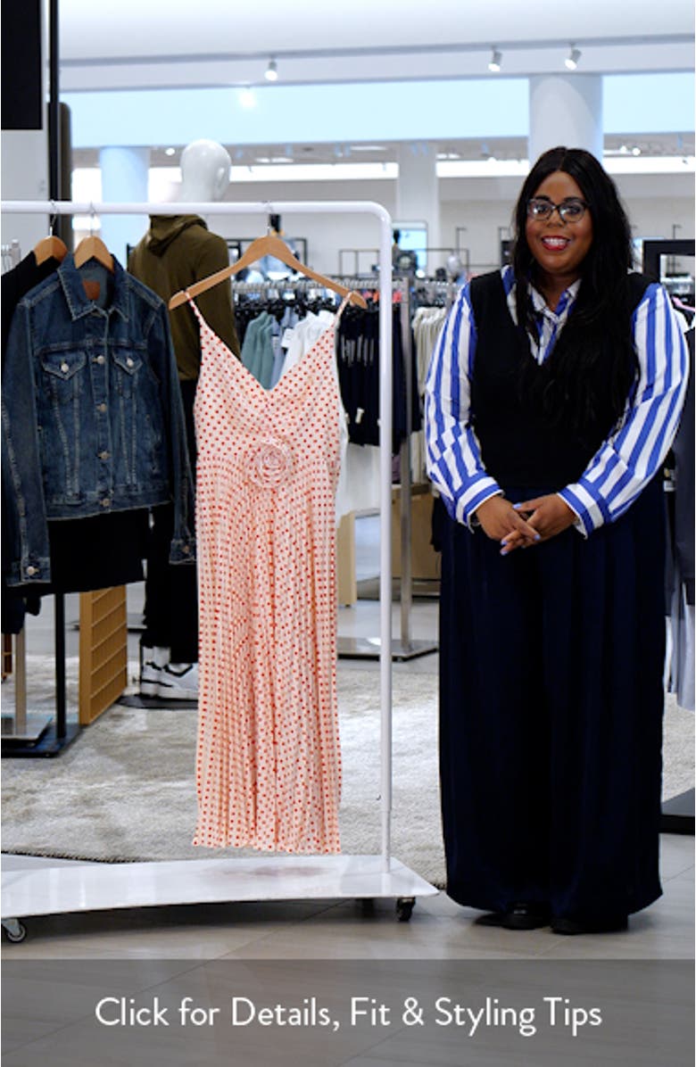 Shanina Rose Pleated Sleeveless Maxi Dress, sales video thumbnail