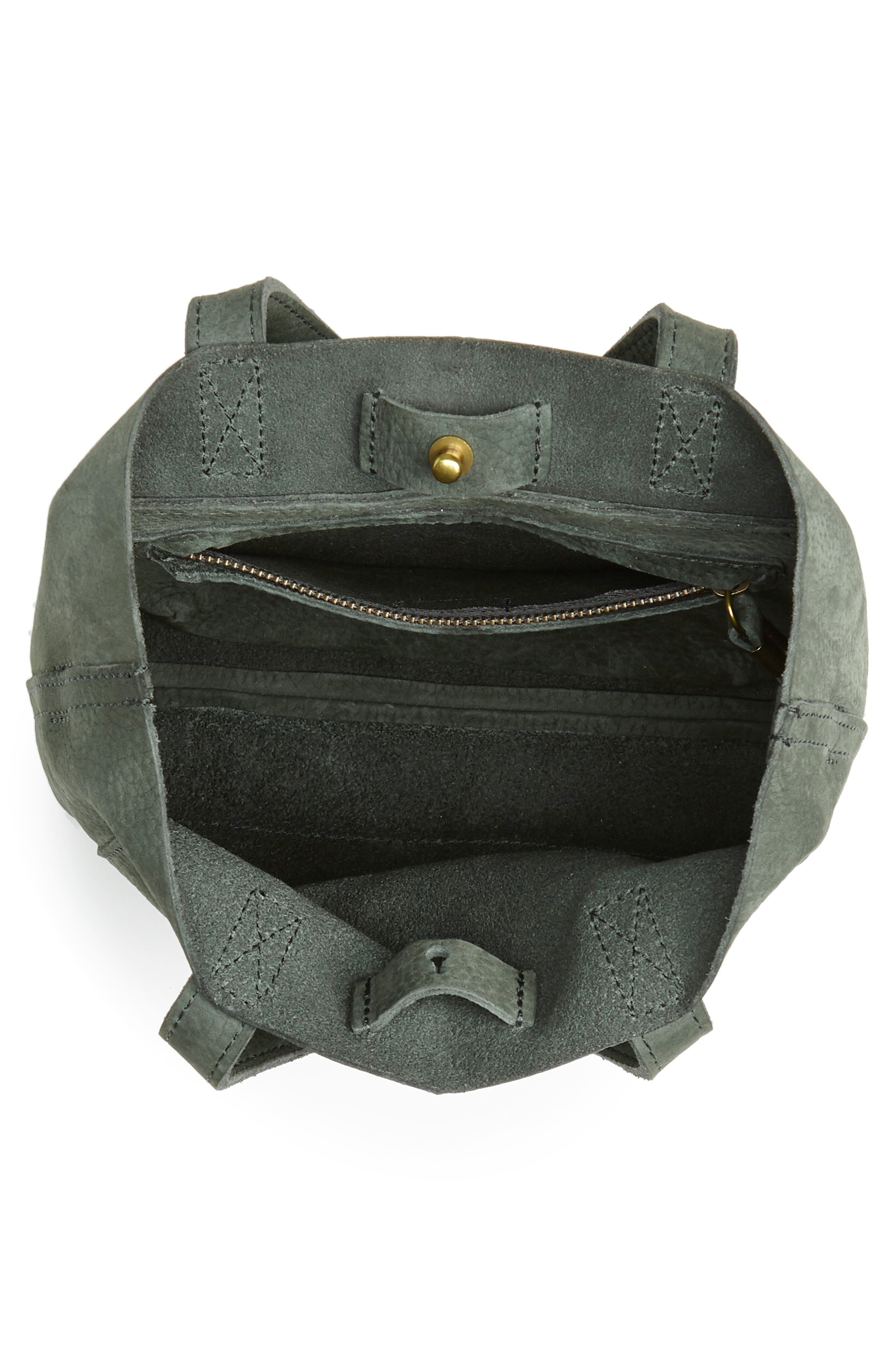 Madewell Small Transport Leather Crossbody, Alternate, color, 