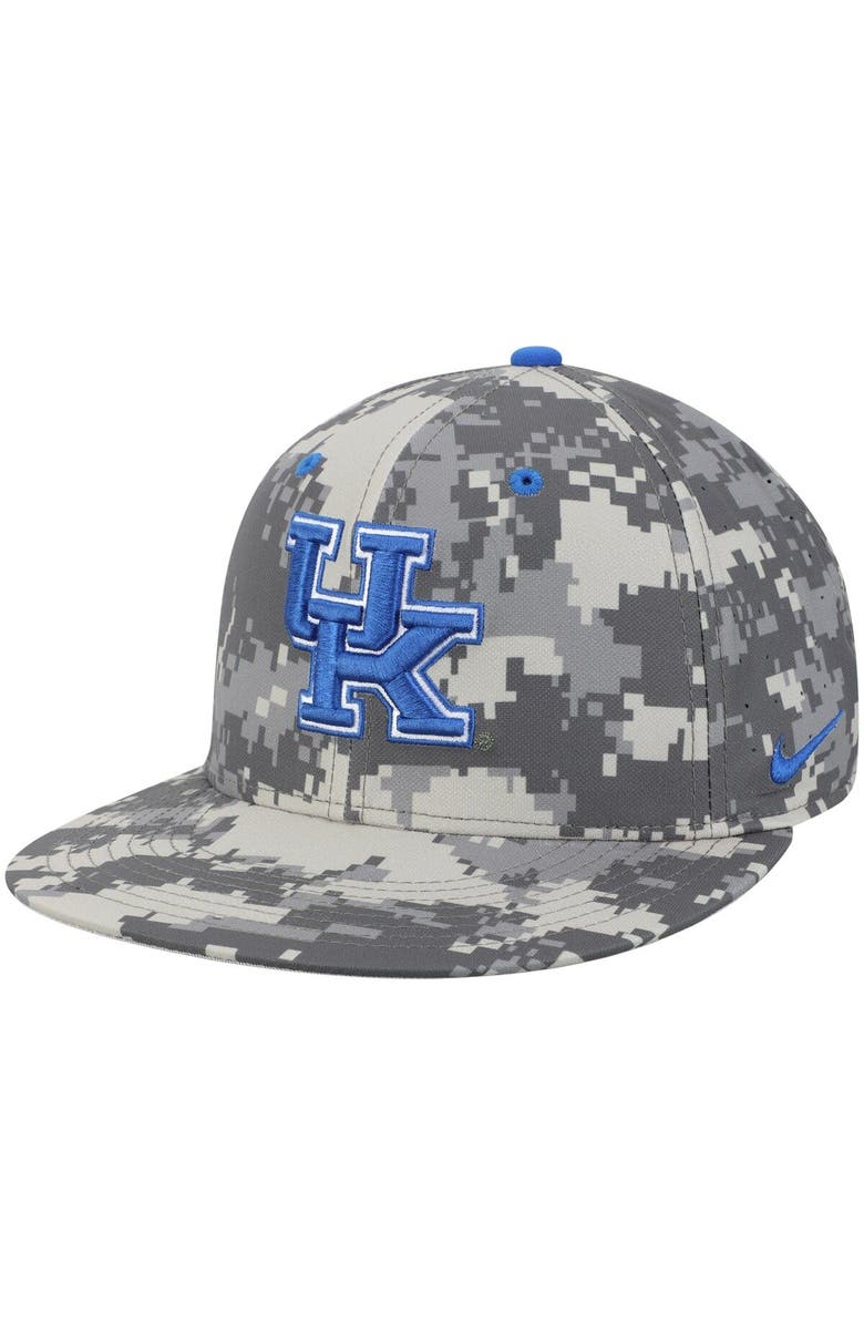 Nike Men's Nike Camo Kentucky Wildcats Performance True Fitted Hat, Alternate, color, 
