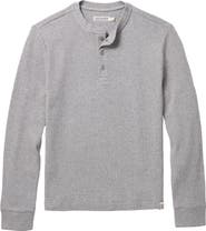 Fair Harbor Hudson Organic Cotton Blend Waffle Henley
