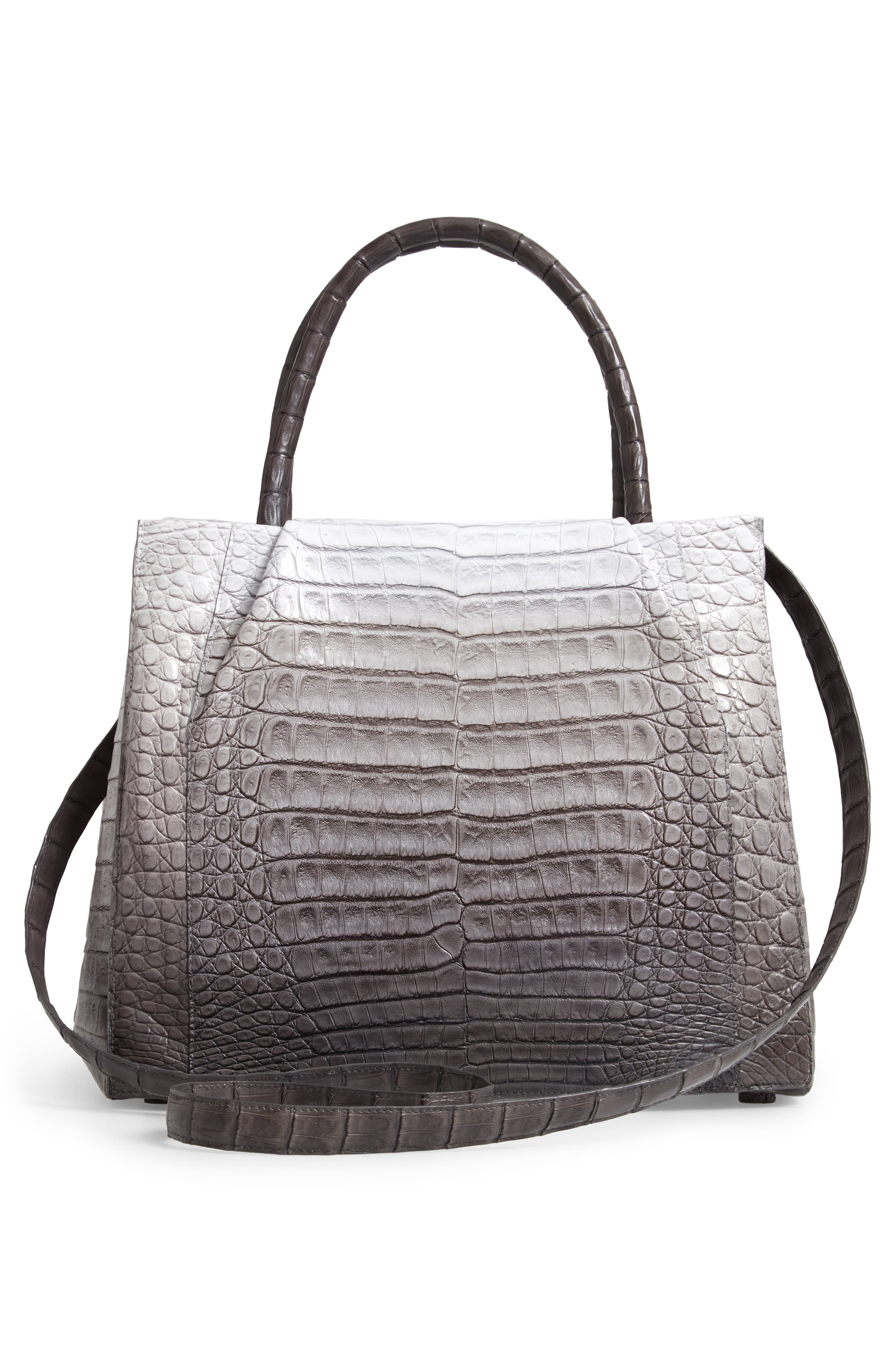 Nancy Gonzalez Small Aliza Genuine Crocodile Tote, Alternate, color, 