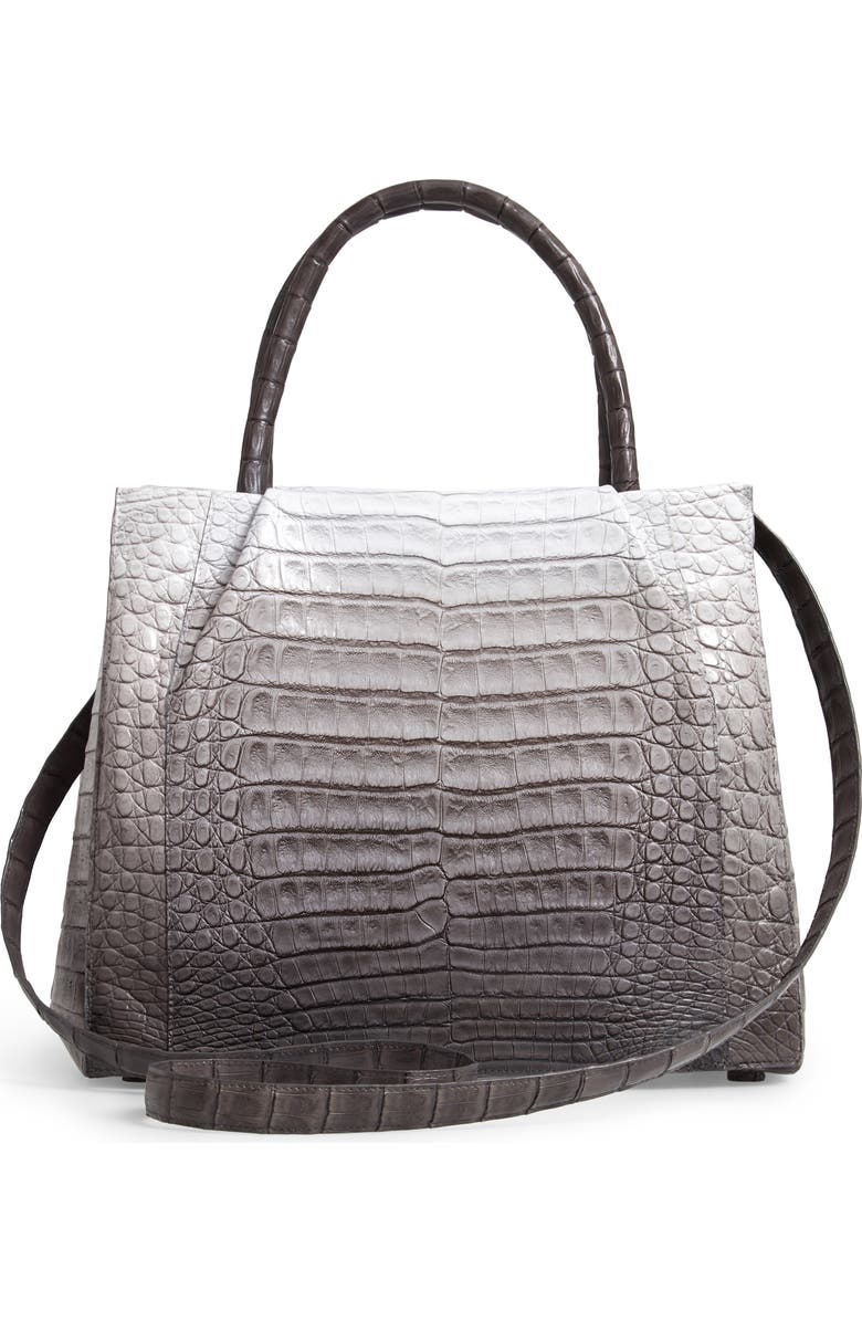 Nancy Gonzalez Small Aliza Genuine Crocodile Tote, Alternate, color,
