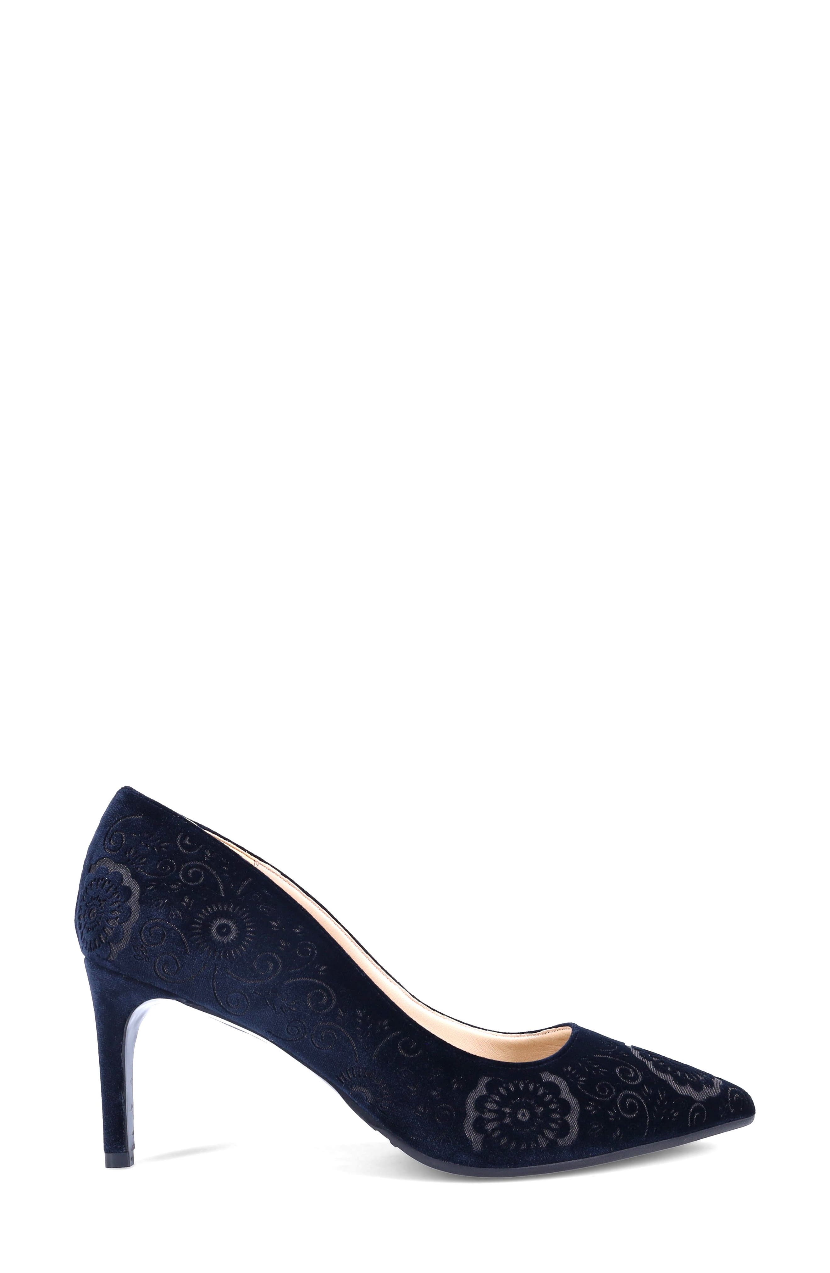 Ron White x Devil Wears Prada Pointed Toe Pump, Alternate, color, French Navy