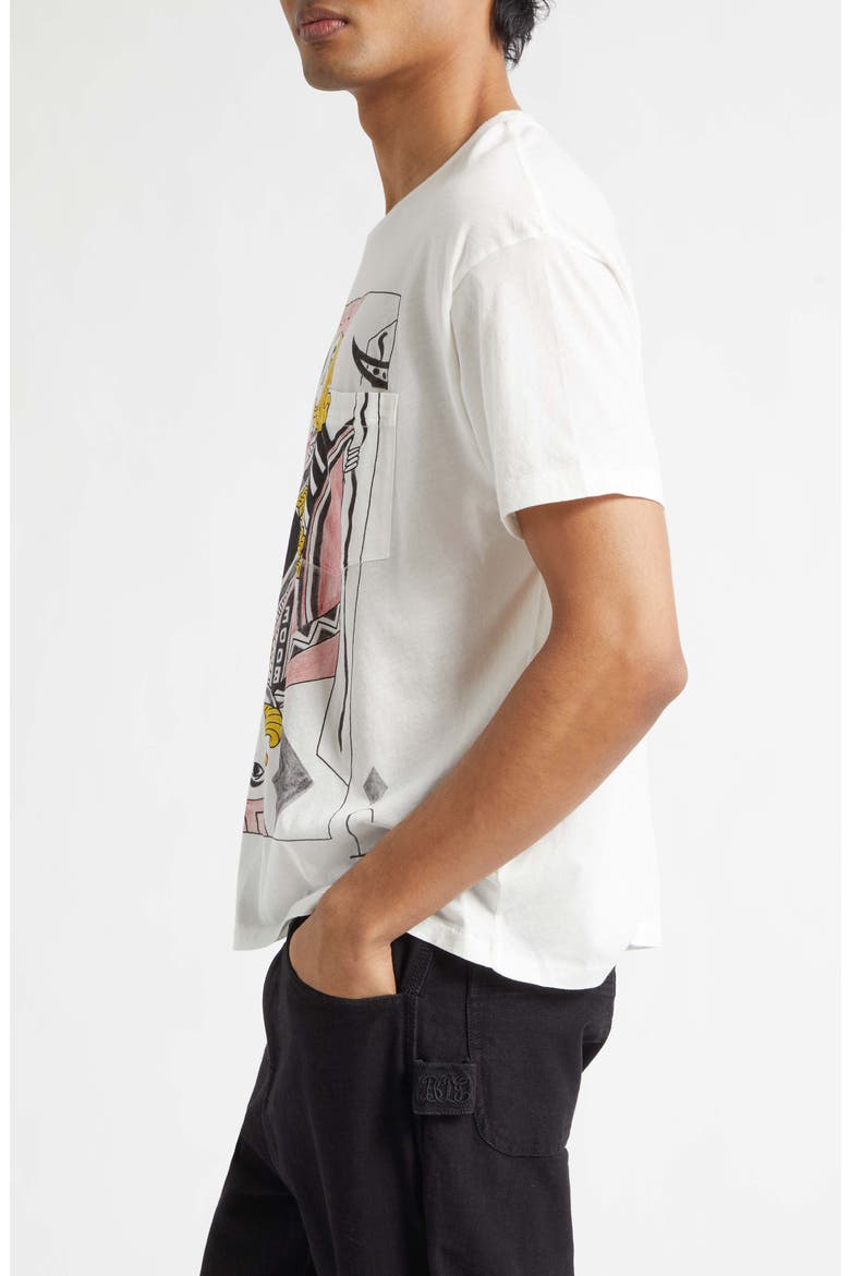 Jack of Diamonds Pocket Graphic T-Shirt, Alternate, color, CREAM