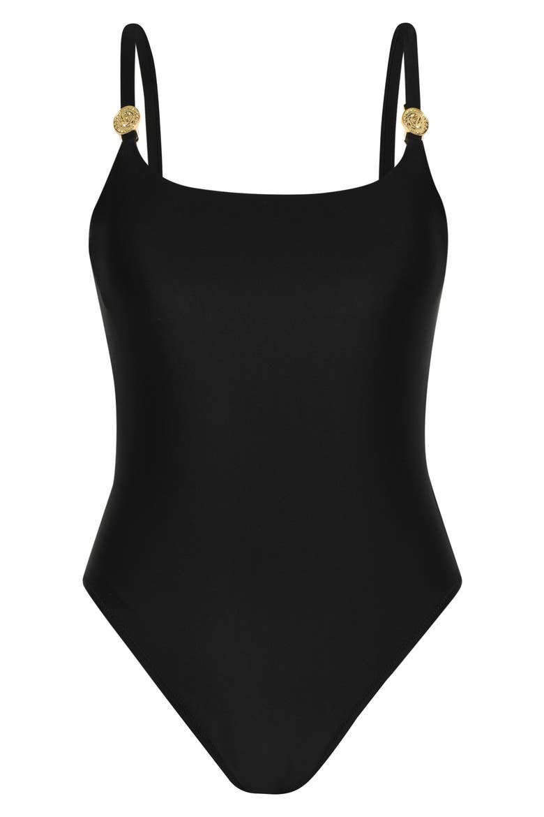 Remi One-Piece Swimsuit, Alternate, color, BLACK