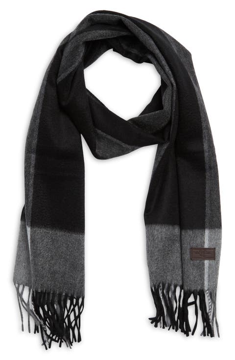 Colorblock Cashmere Scarf