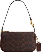 COACH Plaza 18 Signature Coated Canvas Shoulder Bag