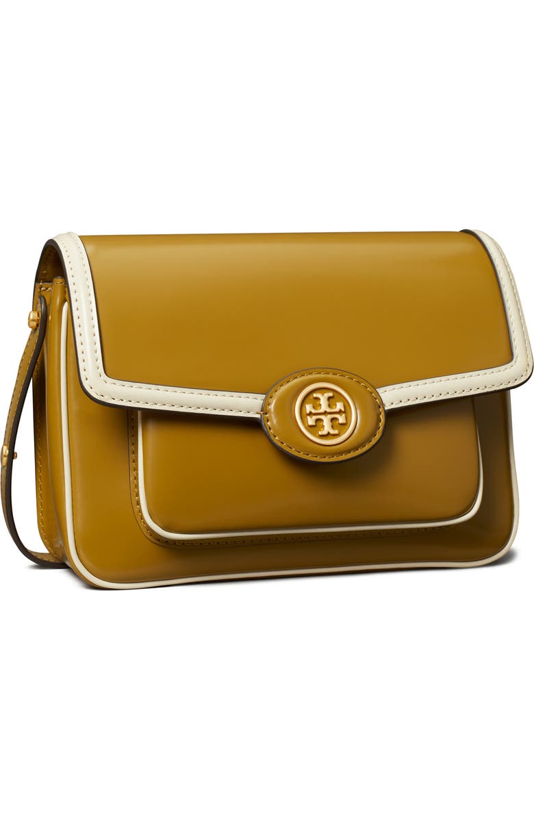 Tory Burch Robinson Colorblock Convertible Leather Shoulder Bag, Alternate, color,