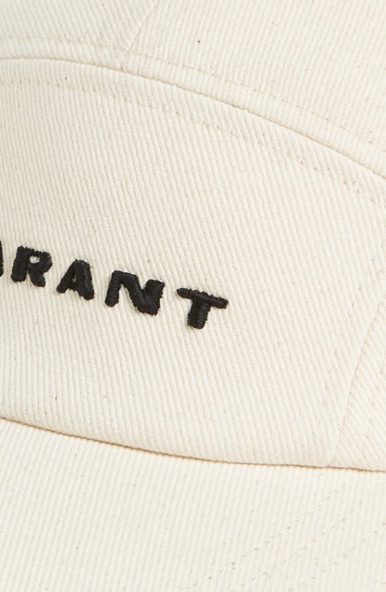 Isabel Marant Tedji Cotton Twill Baseball Cap, Alternate, color,